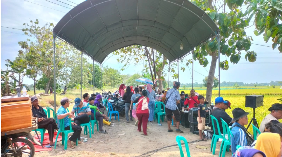 Desa Sumbon Mengadakan Lomba Mancing Untuk Mempererat Silaturahmi Antara Warga